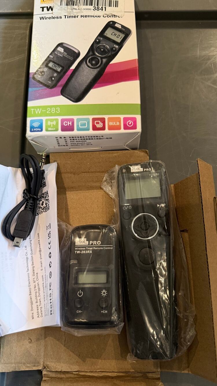 Pixel TW-283/DC2 LCD Wireless Shutter Release Timer Remote Control